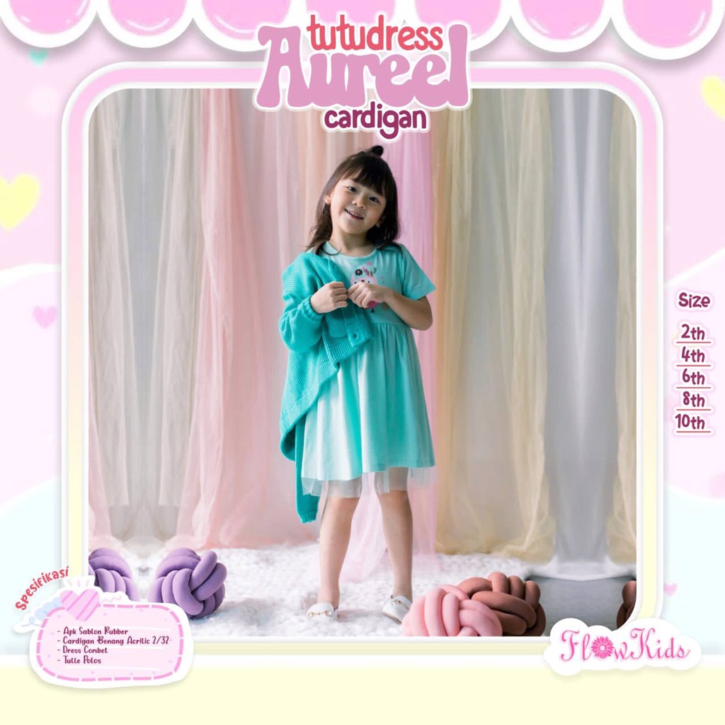 Tutudress Aureell Cardigan by Flowkids