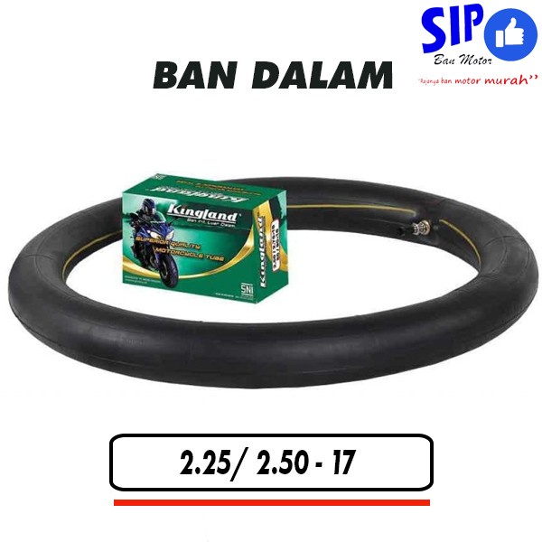 Ban Dalam kingland 2.25 atau 225/ 2.50 atau 250 Ring 17
