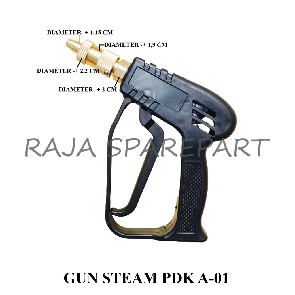 GUN STEAM JET CLEANER / SPRAY GUN JET CLEANER PDK A-01