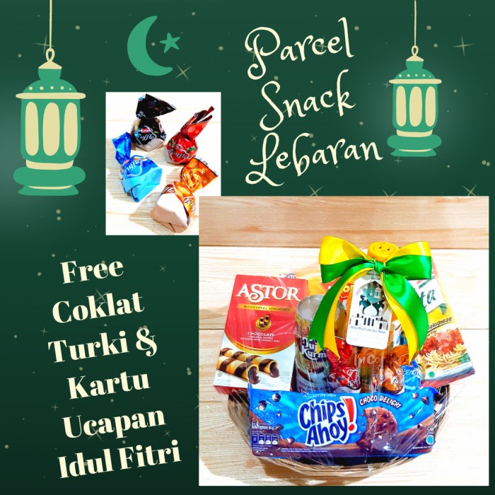 

Paket Lebaran Bingkisan Lebaran Parcel Lebaran Paket Sembako Lebaran - Snack parcel