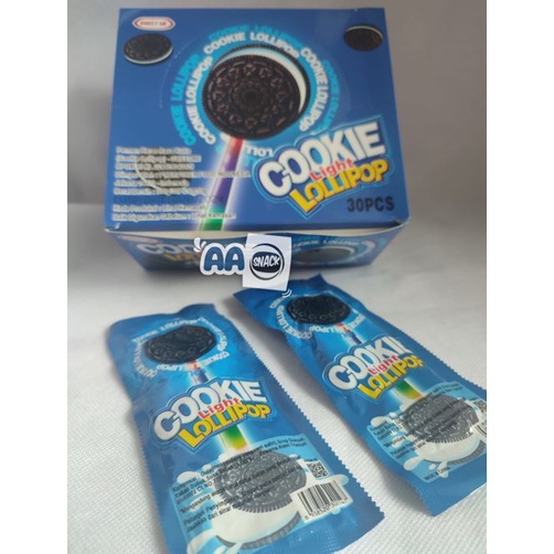 

PERMEN COOKIE LOLLIPOP BOX ISI 30 X 10GR