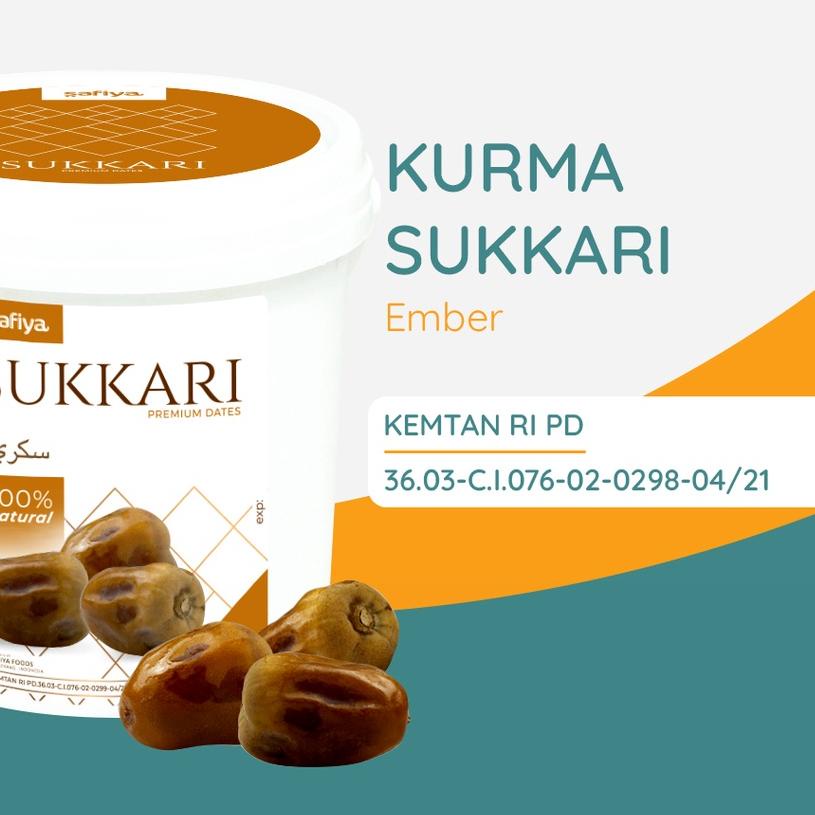 

❀ Kurma Sukari Ember 850 gram Original Premium ←