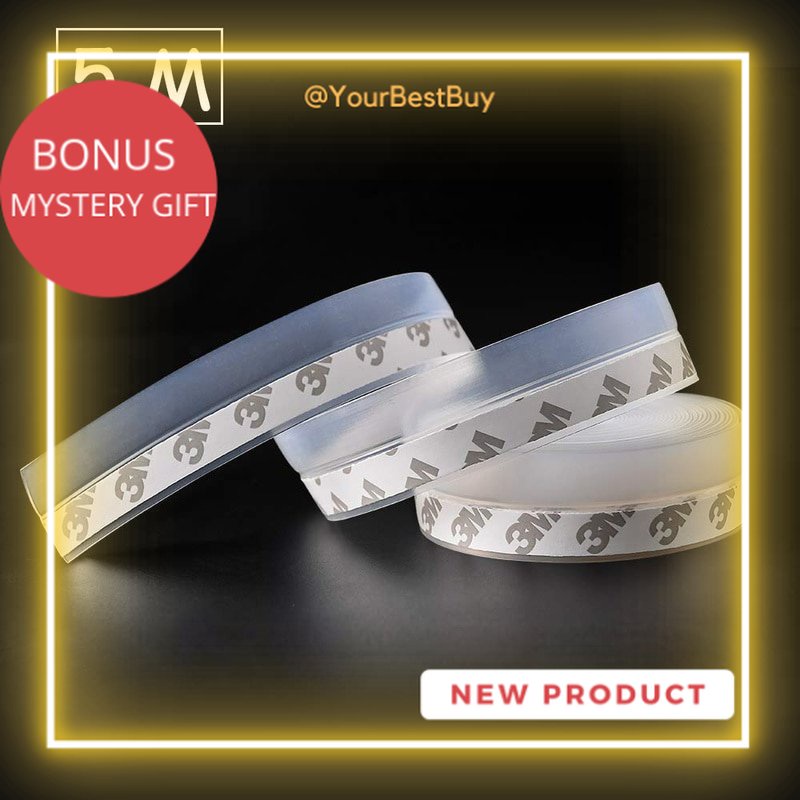 Penutup Celah Bawah Pintu Waterproof Bisa Untuk 5 Pintu - Efektif Mencegah Nyamuk dan Kecoa Masuk