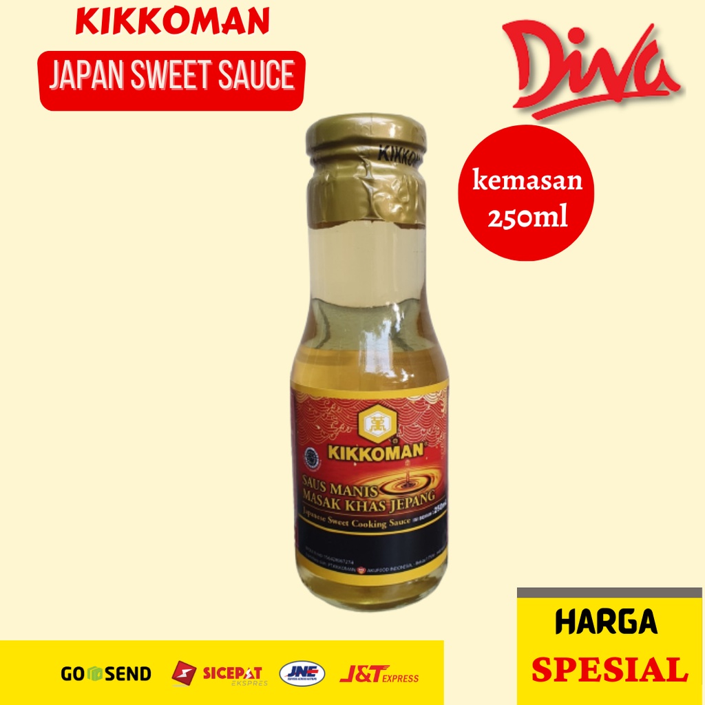 

[250ml] Kikkoman Japanese Sweet Sauce | Cuka Jepang