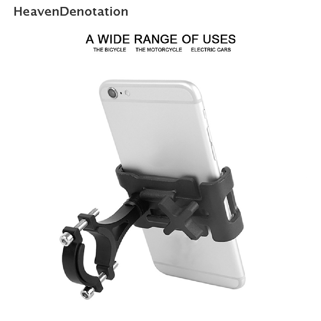 [HeavenDenotation] Holder Handphone Sepeda Anti-Slip Mount Handphone Rotatable Support HDV