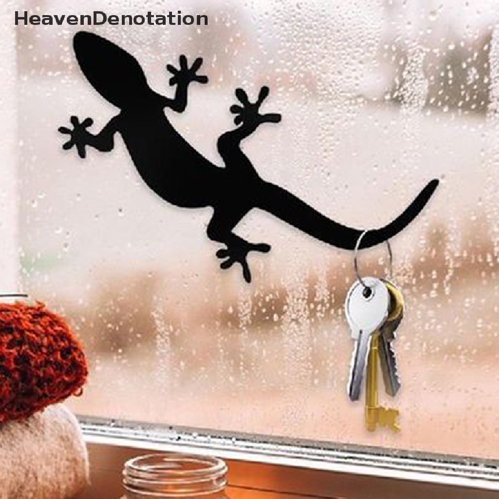 [HeavenDenotation] Dapur Dinding Pintu Kait Logam Gantungan Kunci Ekor Kucing Monyet Berbentuk Rak Penyimpanan HDV