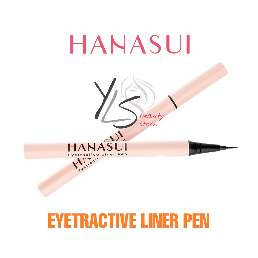 HANASUI EYETRACTIVE LINER PEN - TERDAFTAR BPOM - EYELINER HANASUI MURAH