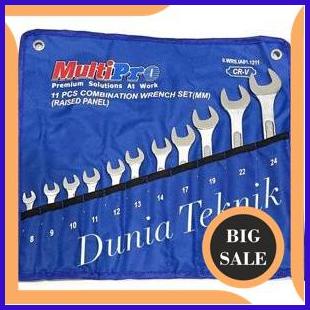 parts Kunci Ring Pas Set 11 pcs Multipro Kunci Ring Pas Set Multipro Combination Wrench Se