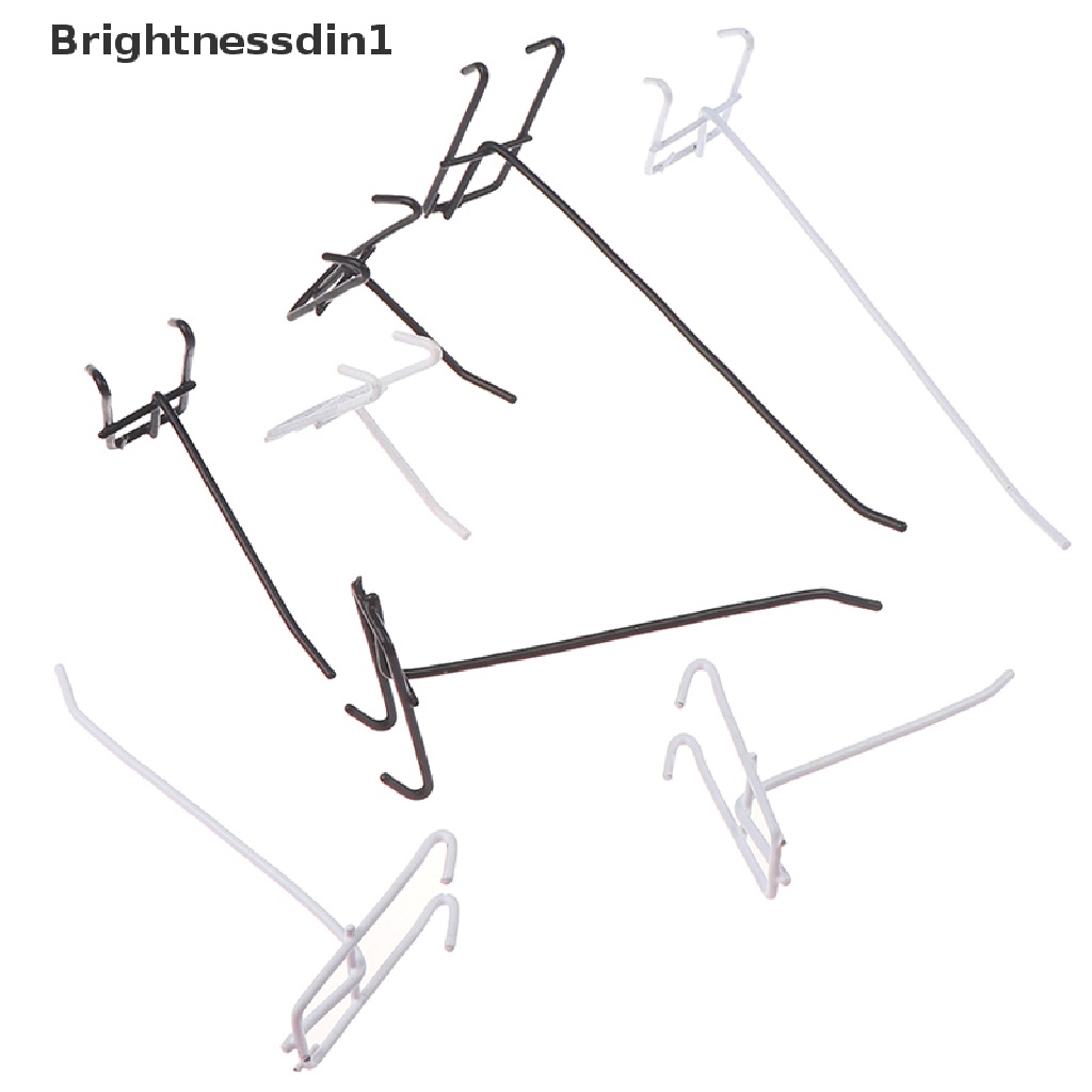 [Brightnessdin1] 5pcs Rak Gantungan Tempel Dinding Garment Display Hooks Butik