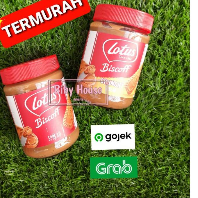 

♩ Selai LOTUS BISCOFF Spread Crunchy 400/ 380 gr TERMURAH ♪