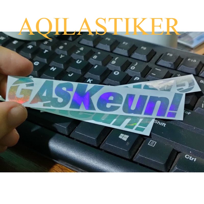 

STICKER GASKEUN STIKER CUTTING