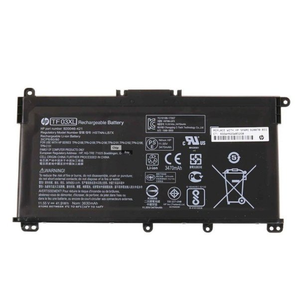 BATERAI HP HT03 TF03XL HT03XL 920046-421 3470 HSTNN-LB7X ORIGINAL