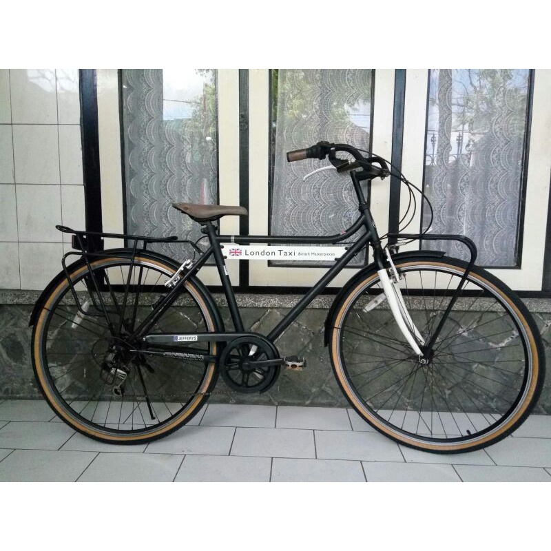 sepeda London taxi city bike hibrid