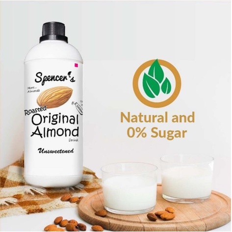 

Susu Almond Rendah Kalori Tanpa Pengawet / Susu Almond ASI BOOSTER / Almond Milk Unsweetened Spencer's Roasted Raw (1000 ml)
