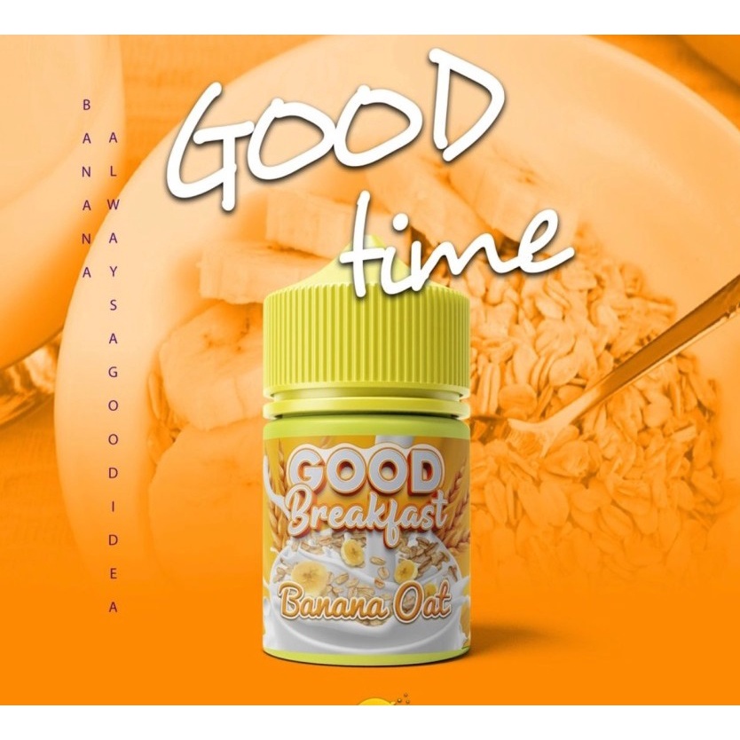 AUTHENTIC 100% LIQUID GOOD BREAKFAST SERIES 60ML