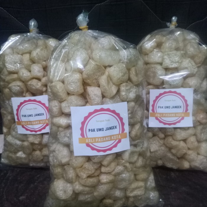 

Terlaris ✨ -KERUPUK KULIT PADANG KOTA |JANGEK | RAMBAK 250gr2.2.23
