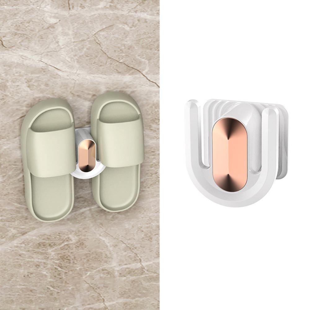 Rak Sandal Kamar Mandi Nanas Rumah Tempel Dinding Hemat Ruang Shoe Cabinet Organizer