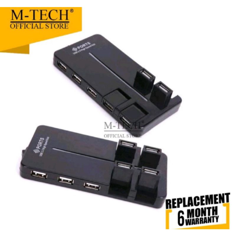 Usb Hub 2.0 10 Port Support Hdd 1 Tera M-tech