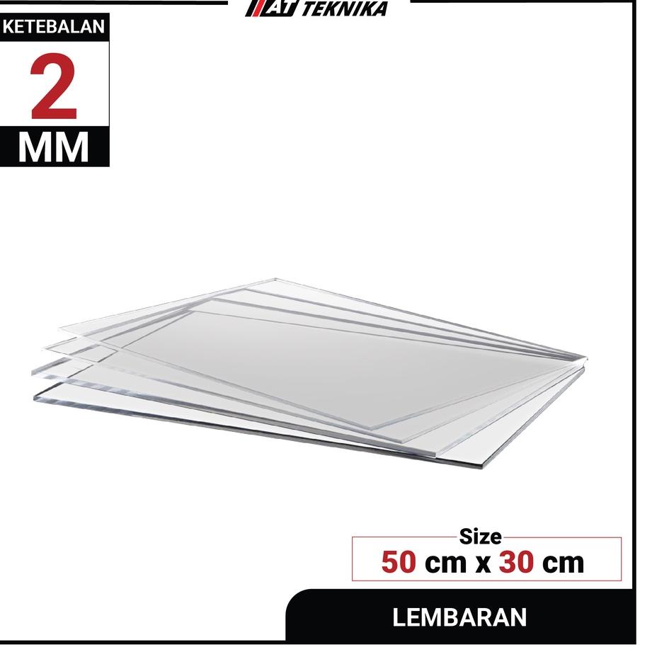 

COD - LEMBARAN AKRILIK 50X30 2MM BENING / CLEAR SHEET / ACRYLIC ✔