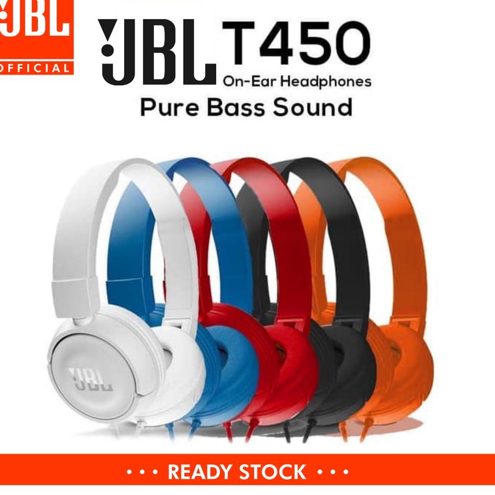 Keluaran Terbaru.. Headset JBL T450 OnEar Headphone JM0