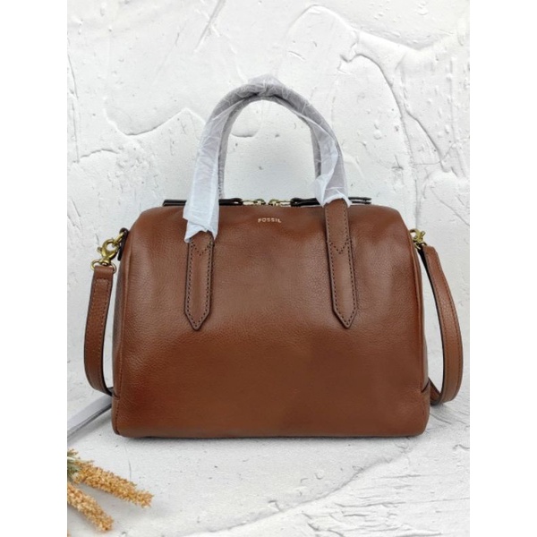 Tas Wanita FossilOriginal Sydney Satchel Brown