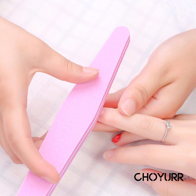 【COD】Nail Buffer / Kikir Kasar Amplas Kuku Nail Art File Buffer Kuku Warna Warni-CH