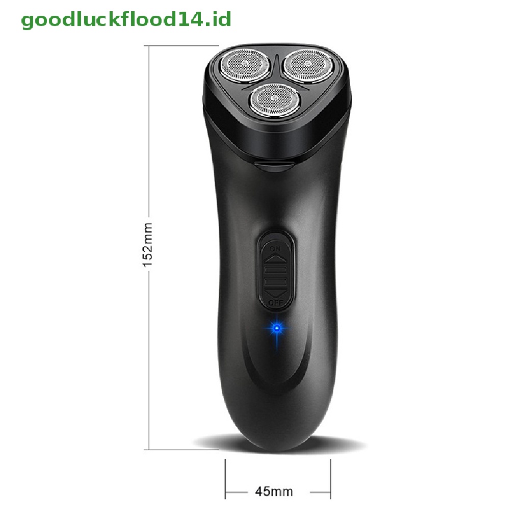 [GOOGFOUR] Alat Cukur Elektrik Portable USB Electric Razor Pemotong Jenggot Charging Alat Cukur Pria [TOP]