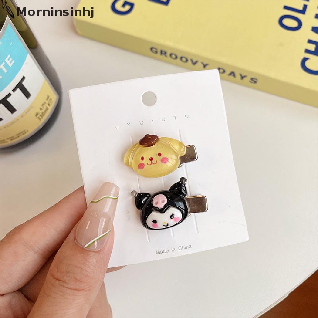 Mornin 1/5Pcs Flash Halus Sanrio Mini Jepit Rambut Ins Gadis Manis Dan Lucu Hati Duckbill Klip Mahasiswa Kartun Liar Hiasan Kepala Kawaii Jepit Rambut Yugui Anjing Mini Hair Clip Hadiah id