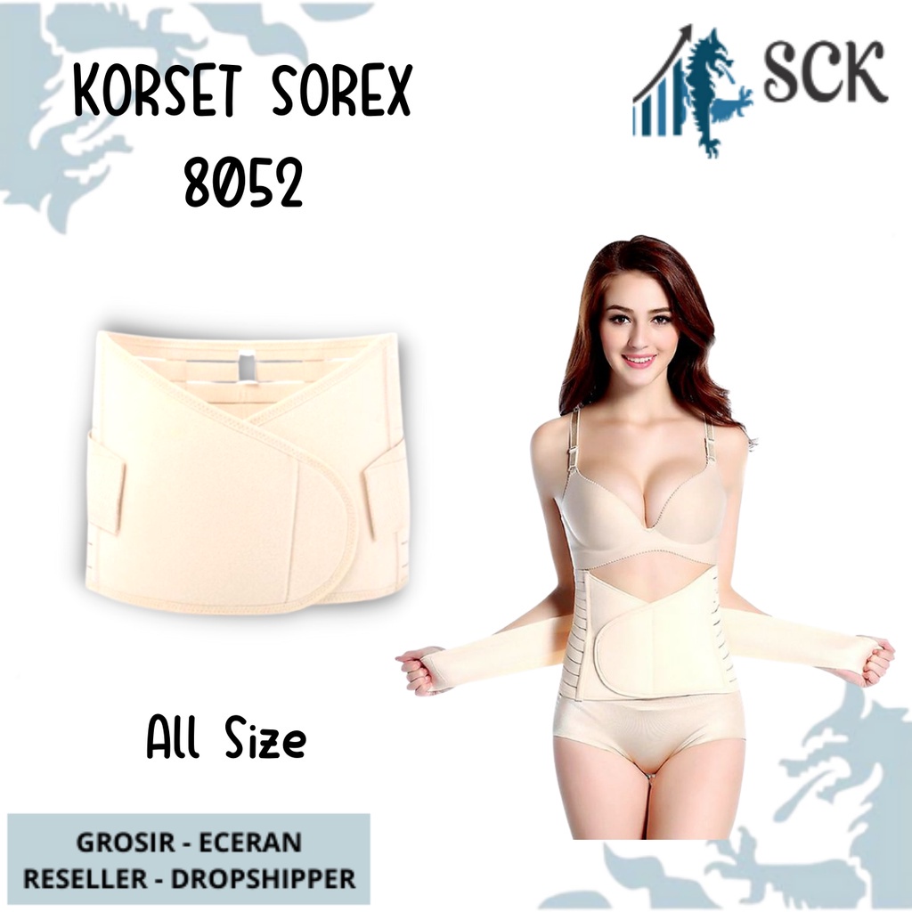 Korset SOREX 8052 Korset Pelangsing / Pengecil Perut Setelah Melahirkan - sckmenwear GROSIR