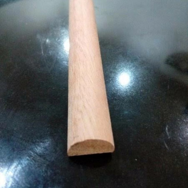 kayu setengah lingkaran profil kayu dowel kayu belah kayu profil Panjang