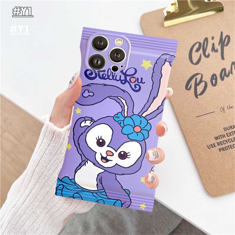 Redmi 10C 10 10A 9C 9A 10 9T Note 11 Pro Note11S Note10 5G Note10s Note9 Note8 Poco M5S M3 X3 NFC Kartun StellaLou Kelinci Dan Manyo Strawberry Bear Soft Candy Phone Case BY