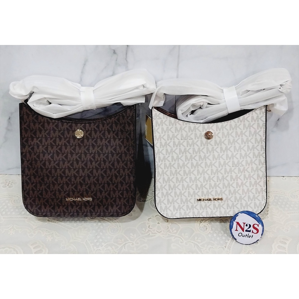 michael kors tas wanita MK44/45 briley original sigbrown & sigvanilla