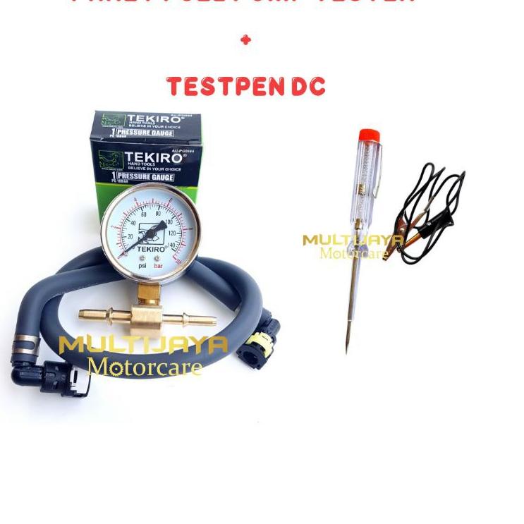 Super Obral Paket Fuel Pump Tester Tekiro + Testpen