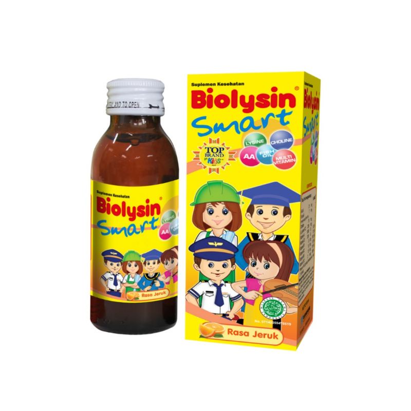Biolysin Smart Botol 100ml - Vitamin Anak