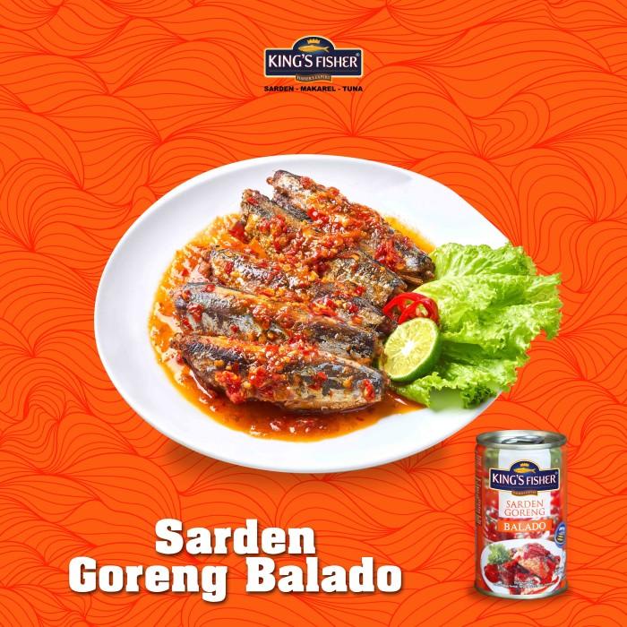 

Paket 3 Pcs King'S Fisher Sarden Goreng Rasa Balado Makanan Kaleng 425 052