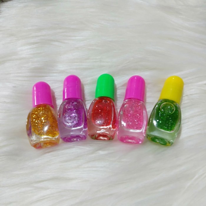 TOM✔️ MAINAN KUTEK GLITER WARNA WARNI / CAT KUTEX  KUKU ANAK