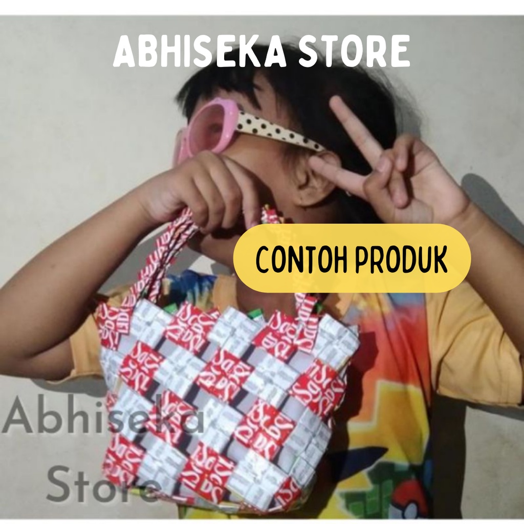 Tas HP dari Bungkus Kopi Kerajinan Tangan Unik - Toko Abhi