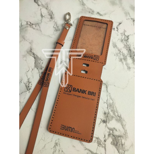 

Nama tag bank BRI - id card holder Flip Magnet custom