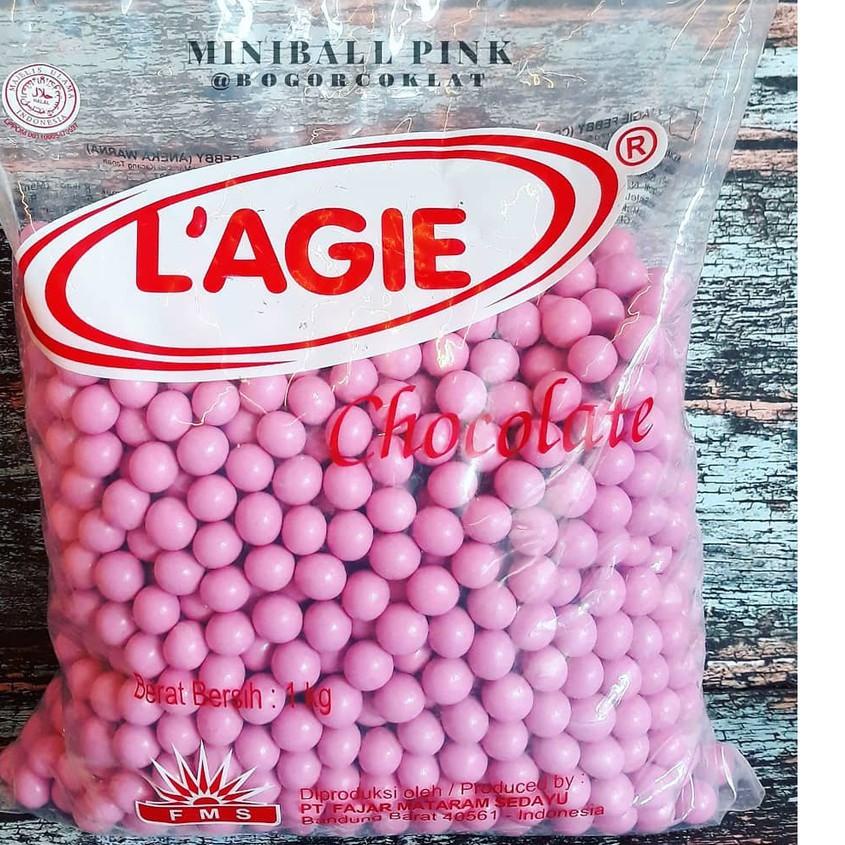 

☁ Coklat Lagie mini pink 1kg ( ready stock ) ❂