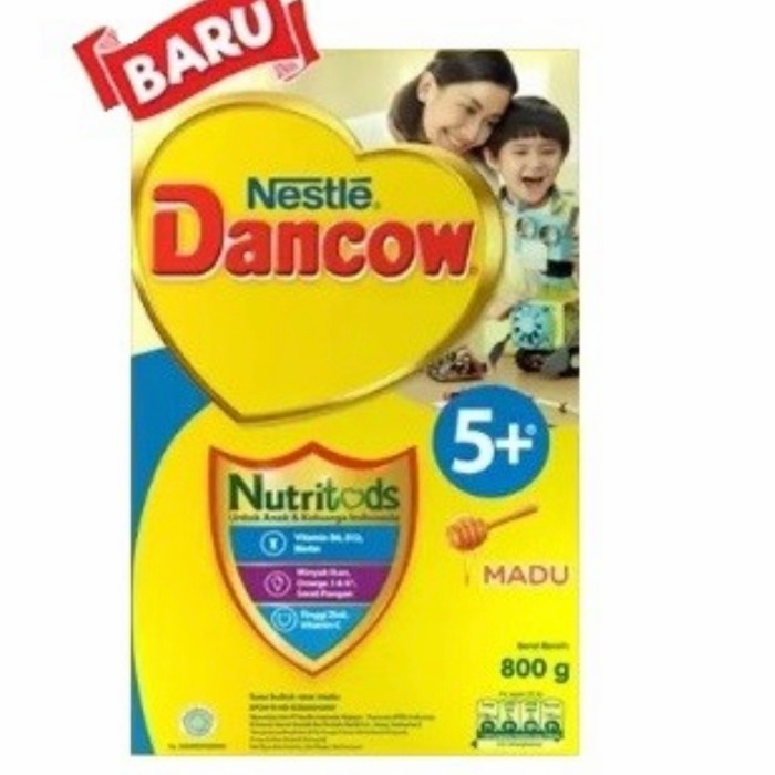 

[ COD ] DANCOW 5+ MADU/VAN/COK 800 GRAM - MADU