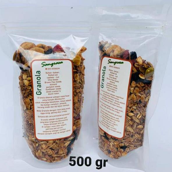 

❀ granola enak 500 gram granola ♥