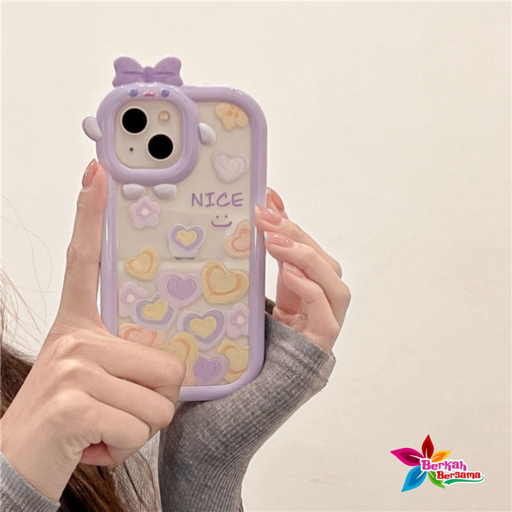 SS140 SOFTCASE LOVE PURPLE FOR SAMSUNG A02S A03S A03 A04 A13 4G A23 A04S A13 LITE  A21S A217F A22 4G A32 A33 A50 A30S A50S A51 A52  A53 A73 BB7669