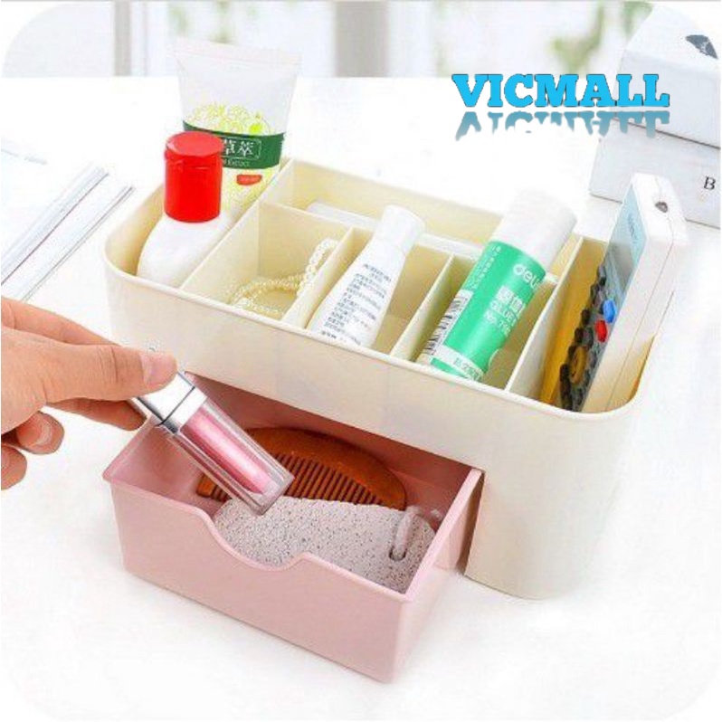 VCMALL - Rak Laci Kosmetik Plastik