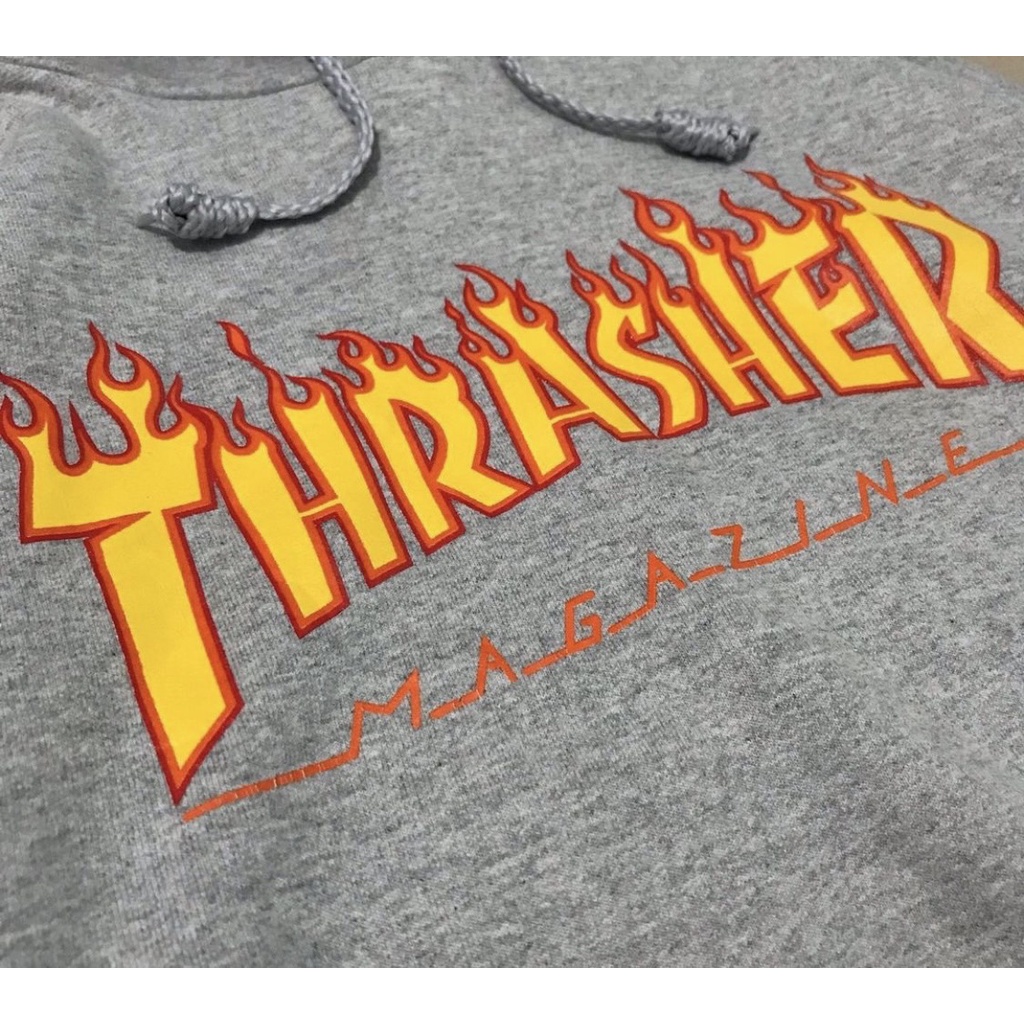 Jaket Hoodie Sweater Thrasher Fulltag&amp;Label - Banyak Varian Warna Best Seller