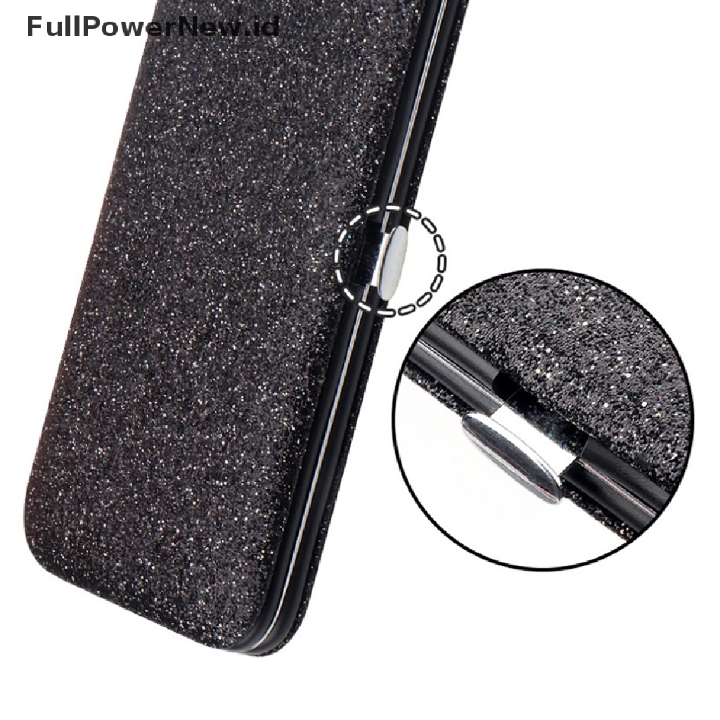 Power Tweezer Case Penjepit Bulu Mata Tas Penyimpanan Tools Case Dengan 7slot Kartu ID