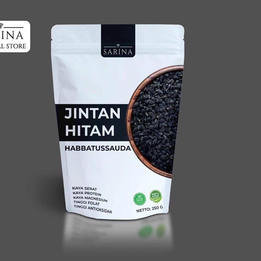 

☇ Habbatussauda 250Gram Jintan Hitam Original Premium ✷