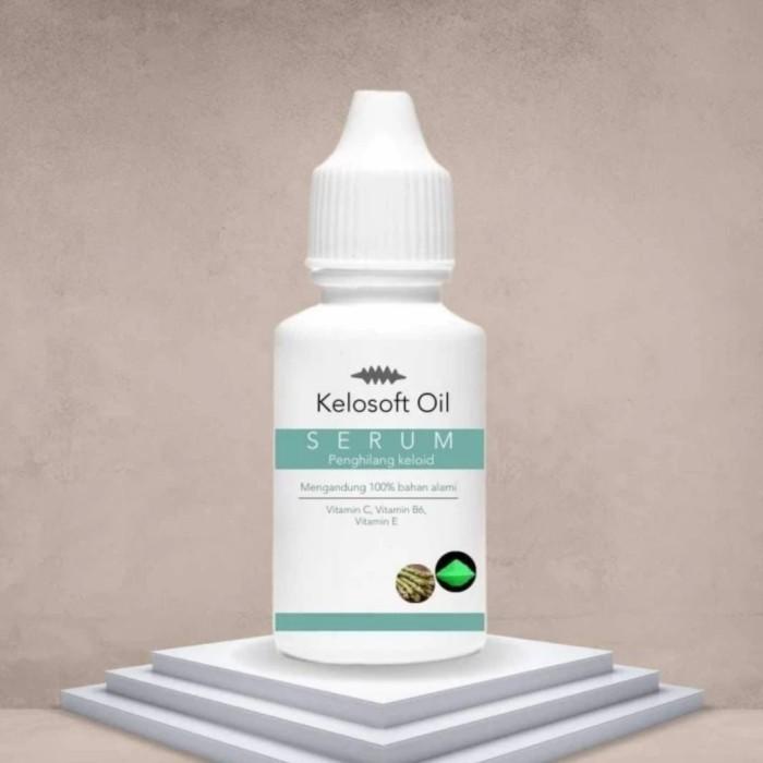KeloSoft Oil Serum Menghilangkan Bekas Keloid Original Herbal Bpom
