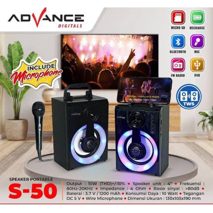 Speaker advance S-50 Neww