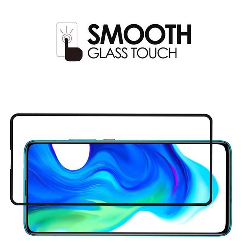 Pelindung Layar Bahan Tempered Glass Poco F2 Pro Paket 2 in 1