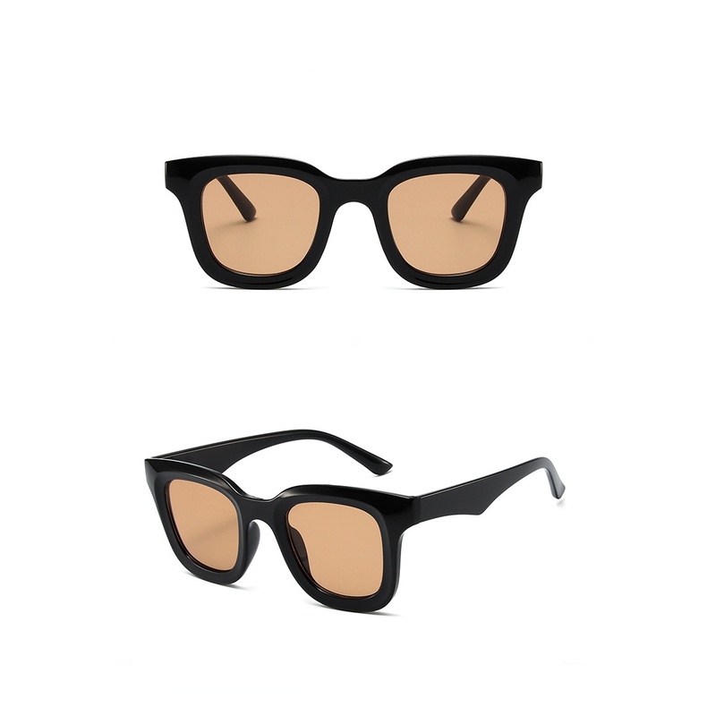 Kacamata Hitam Kotak Retro Pria Mengemudi Kacamata Hitam Wanita Kacamata Pantai